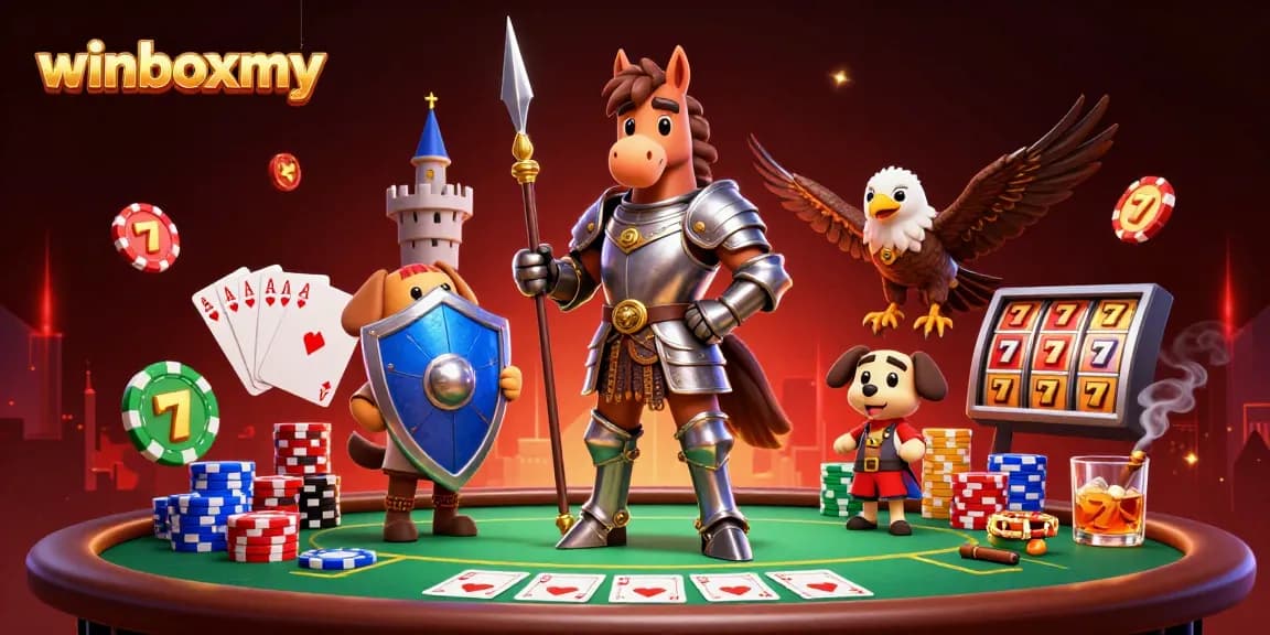Engage with winboxmy's thrilling casino games while experiencing dynamic poker action.
