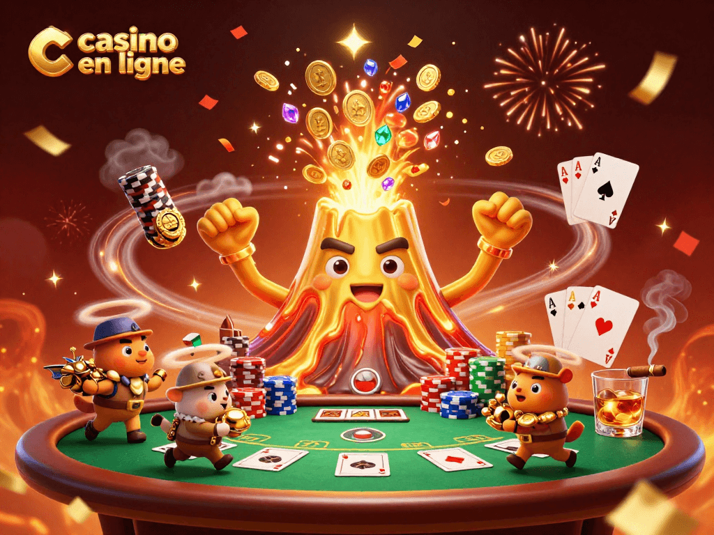 Jouez de manière exaltante dans un casino en ligne avec une éruption de trésors et des animaux fuyants!