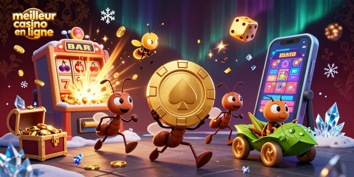 Découvrez le meilleur casino en ligne avec des jeux captivants et des jackpots éclatants
