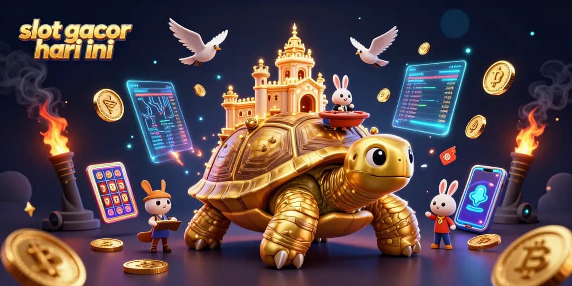 Experience the thrill of slot gacor hari ini with lively characters and a vibrant casino atmosphere.