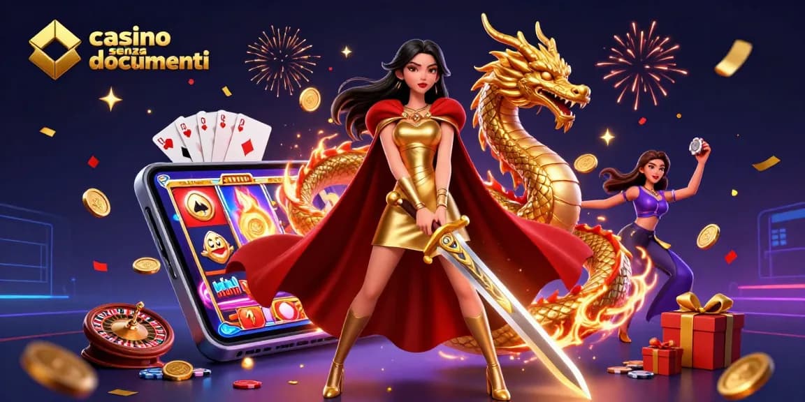 Gioca e vinci nel coinvolgente casino senza documenti con emozionanti giochi di slot e visual dinamici.