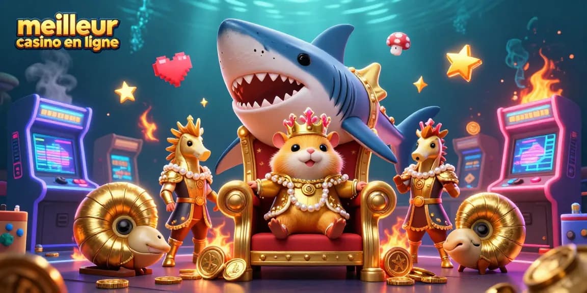 Jouez sur le meilleur casino en ligne avec des machines colorées et des personnages animés fascinants.