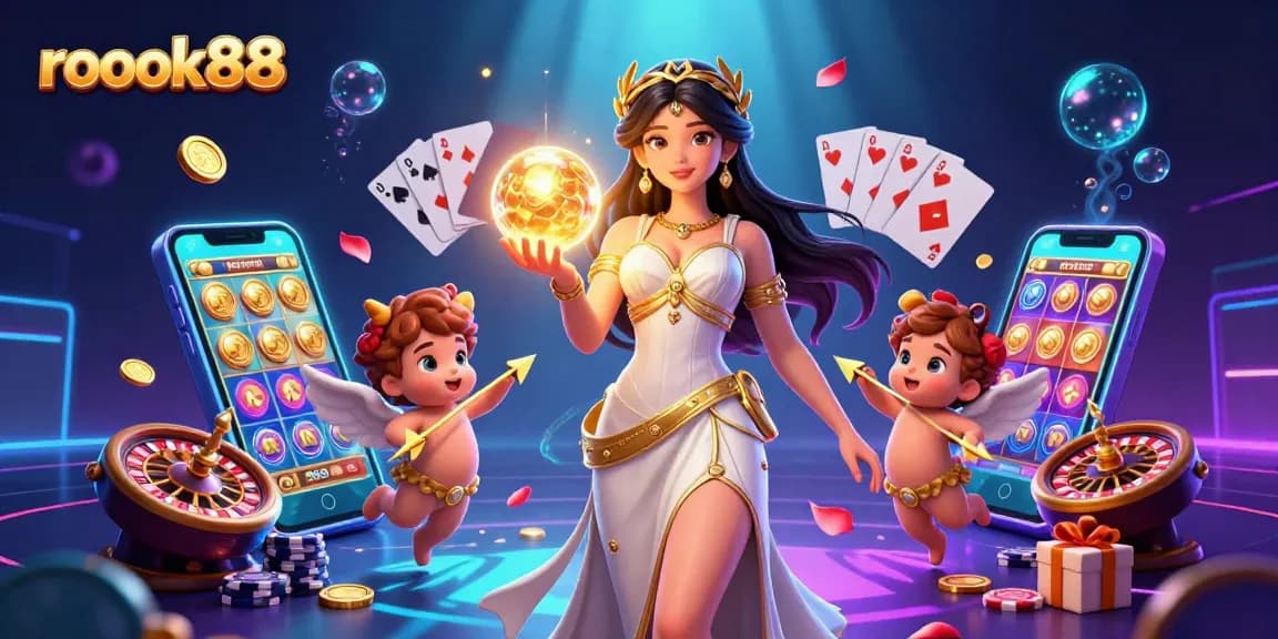 rokok88 offers an engaging gaming experience with captivating characters and vibrant casino elements.