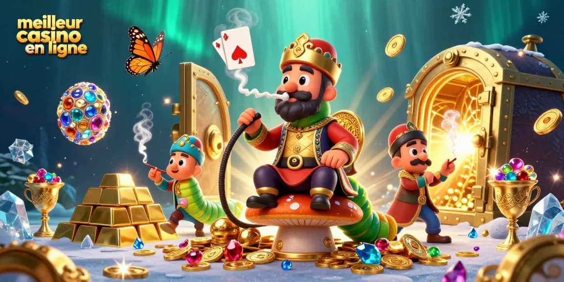 Plongez dans le meilleur casino en ligne avec un maître chicha et des trésors étincelants.