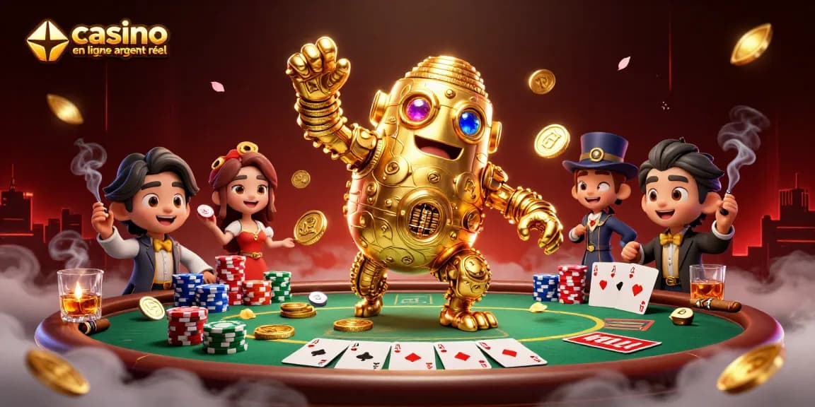Découvrez le casino en ligne argent réel avec des éléments de jeux et des personnages éblouissants.