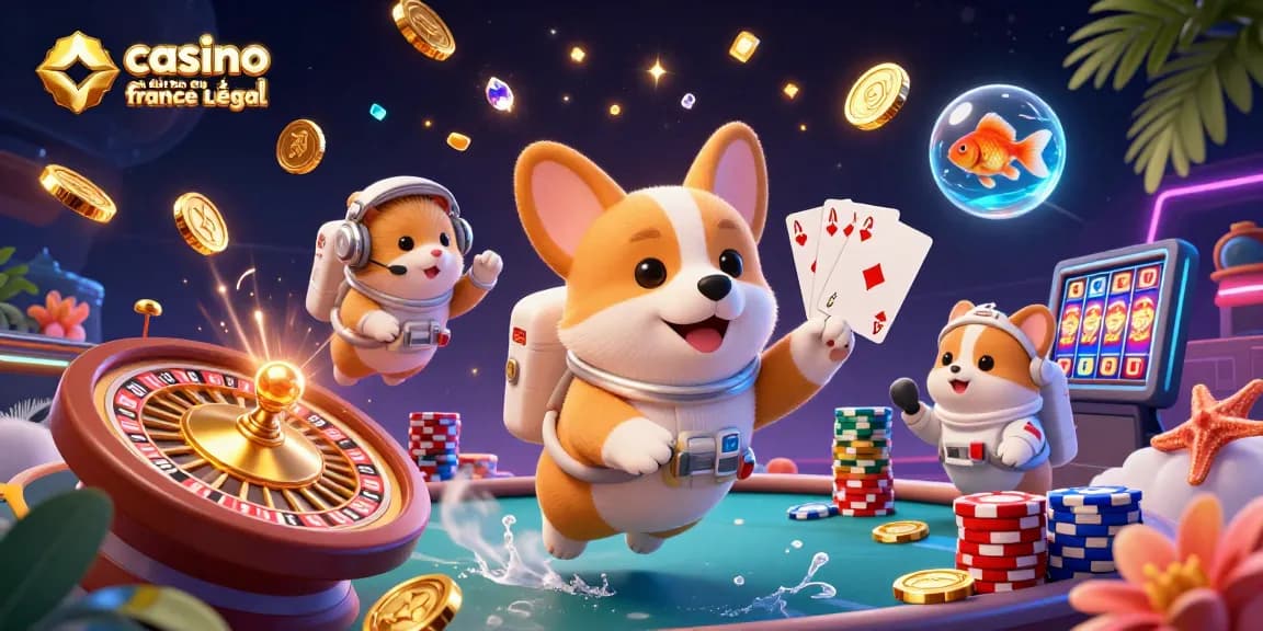 Venez jouer au casino en ligne légal en France avec nos personnages de jeu animés dans un univers ludique.