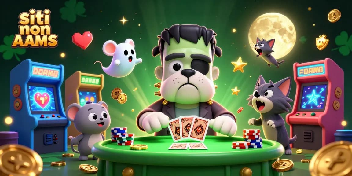 Gioca nelle slot nei siti non AAMS con grafica 3D vivace e personaggi unici.