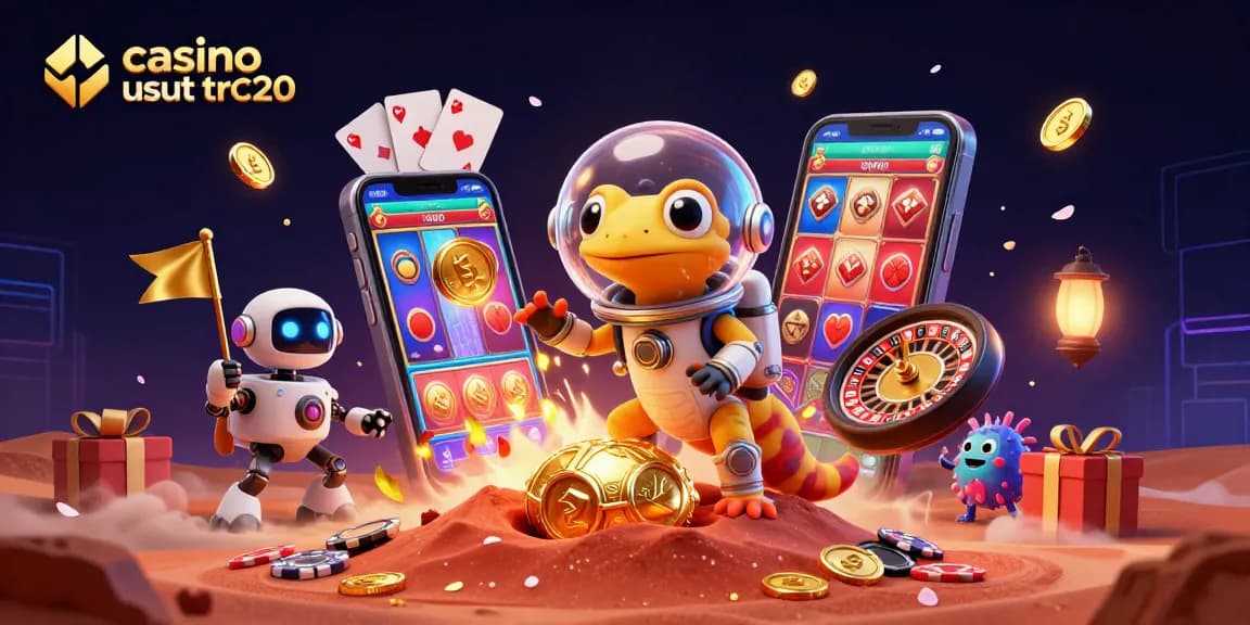 Gioca nei casino usdt trc20 con il geco marziano e il rover mentre scopri slot e giochi emozionanti.