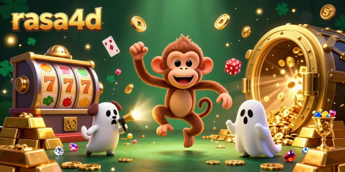 Gerakkan simbol keberuntungan di mesin slot rasa4d dengan ilustrasi kasino yang menakjubkan.