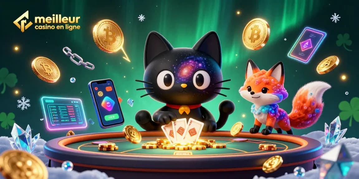 Les jeux du meilleur casino en ligne rassemblent des personnages animés au casino cosmique.