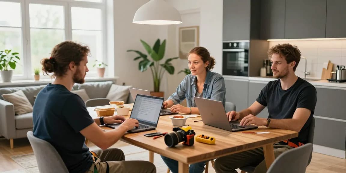 Monteurzimmer Hannover: Gemütliche Unterkunft mit Profis bei entspannter Arbeitsatmosphäre.