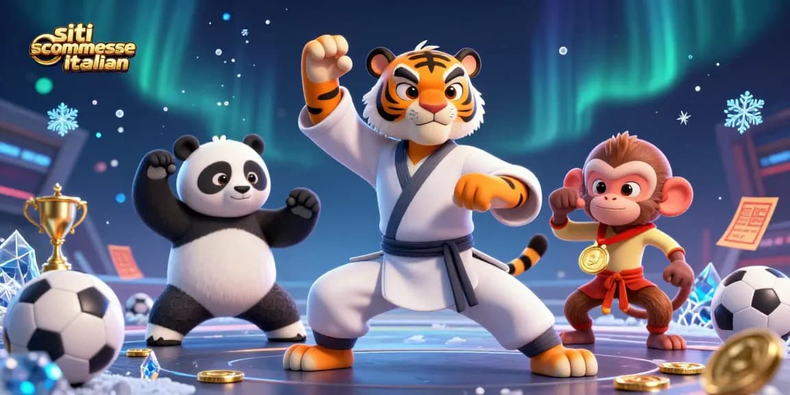Scommettendo sui siti scommesse italiani, un maestro di kung fu e i suoi discepoli si preparano all'azione.