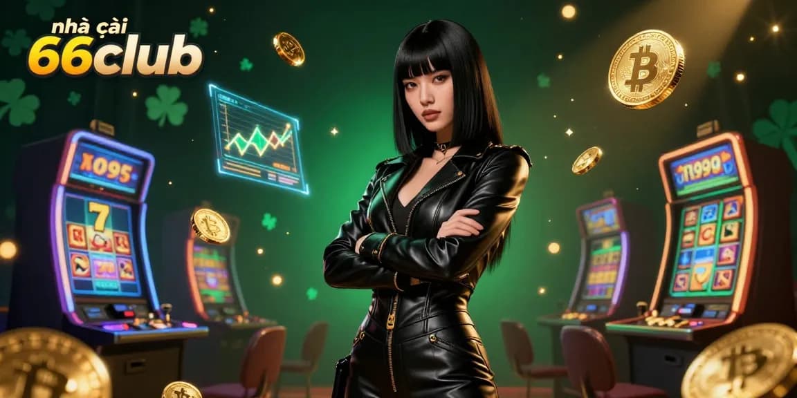 Experience vibrant gameplay at nhà cái 66club with stunning visuals, casino elements, and energetic design.