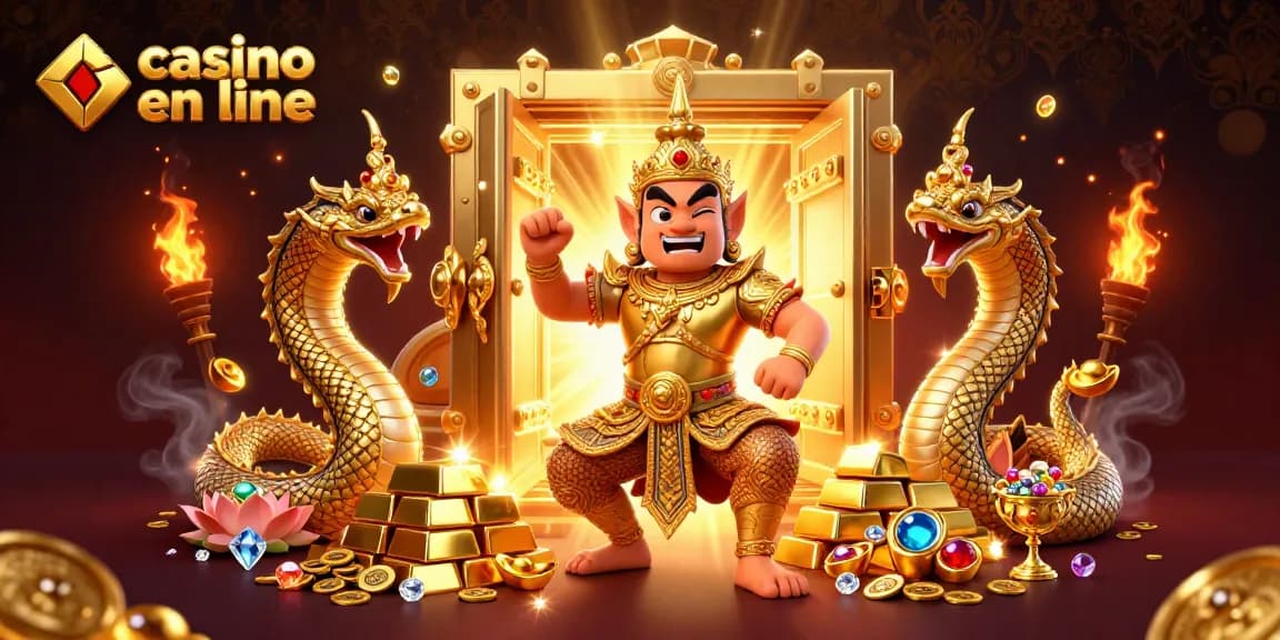 Découvrez l'excitation du casino en ligne avec des personnages 3D et des trésors vibrants mettant en avant des jeux.