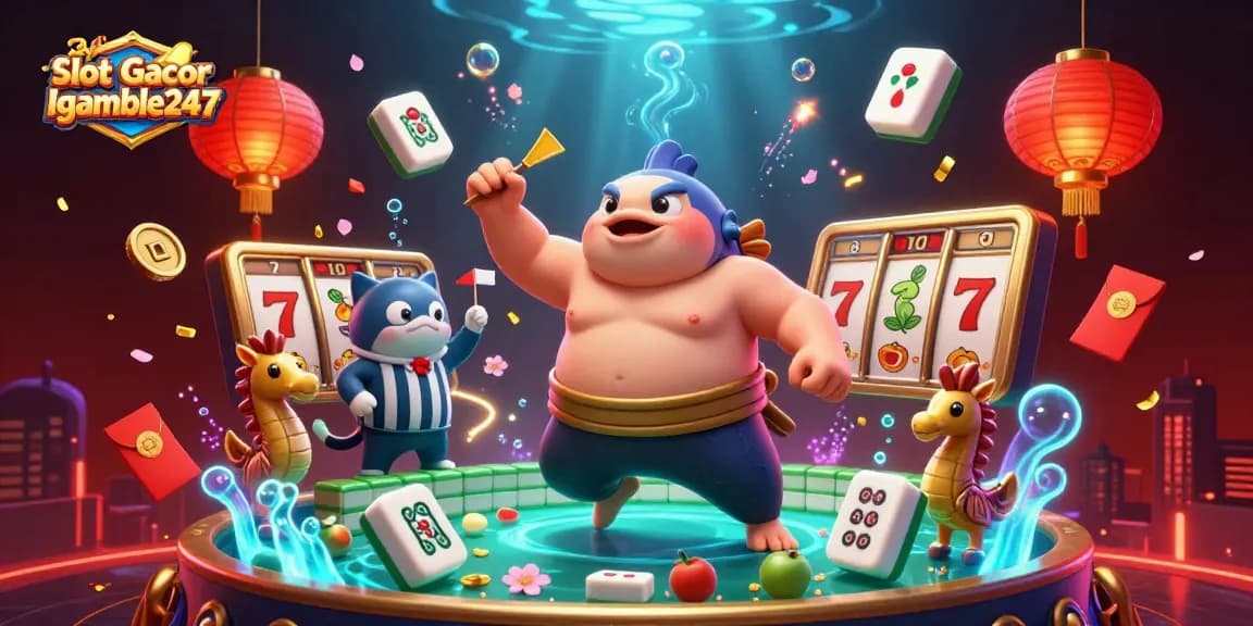Play exciting games with Link Slot Gacor Igamble247 amidst captivating underwater casino scenes.