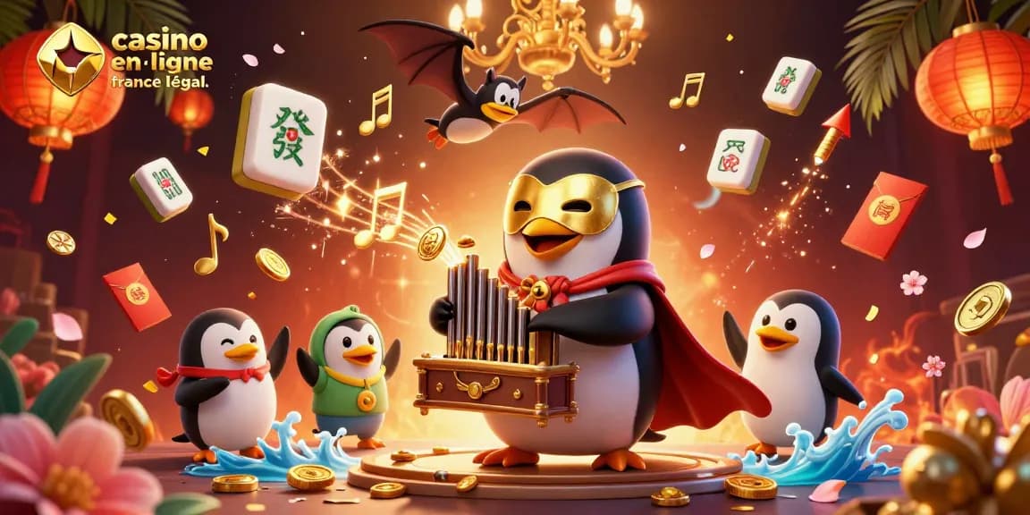 Jouer dans un casino en ligne France légal, visualisez ce manège de jeux colorés et festifs.