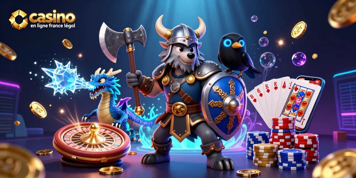 Gagnez au casino en ligne France légal avec un héros viking et ses alliés fantastiques.