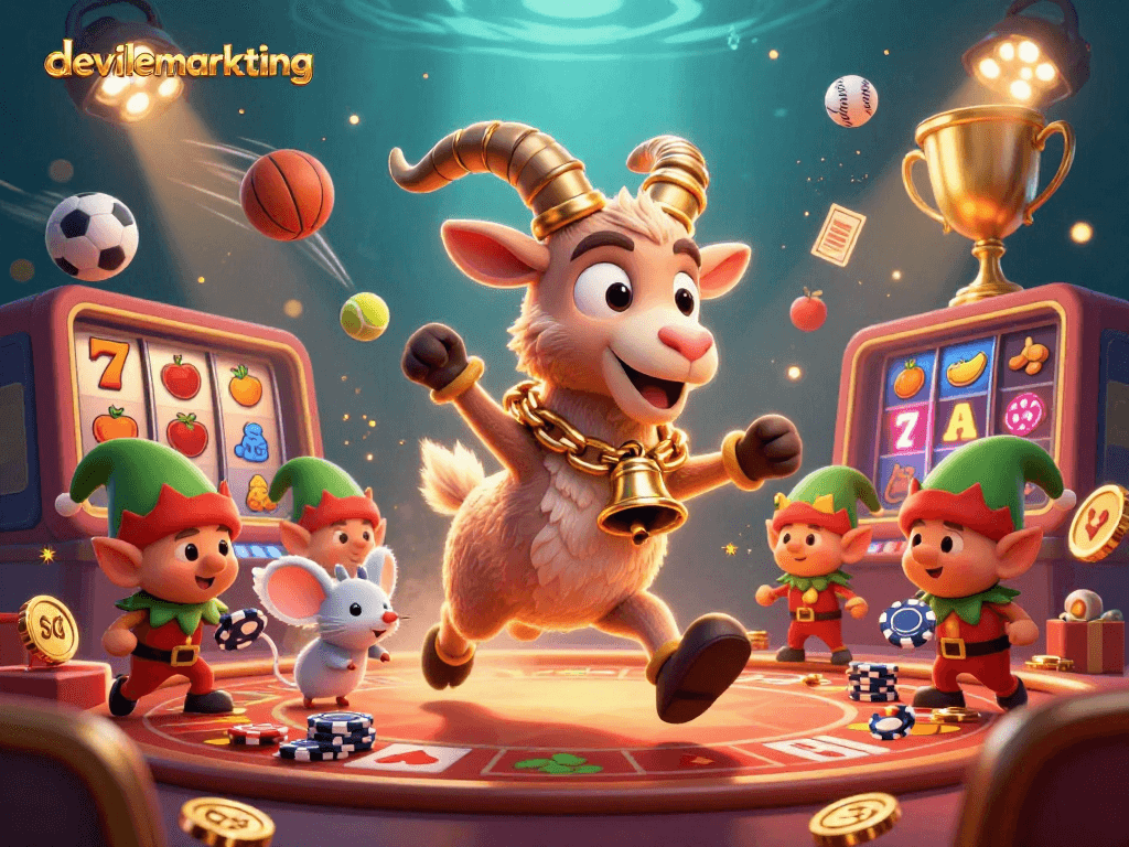 Menangkan permainan kasino sambil menjelajahi dunia devillemarketing dengan ilustrasi menawan.