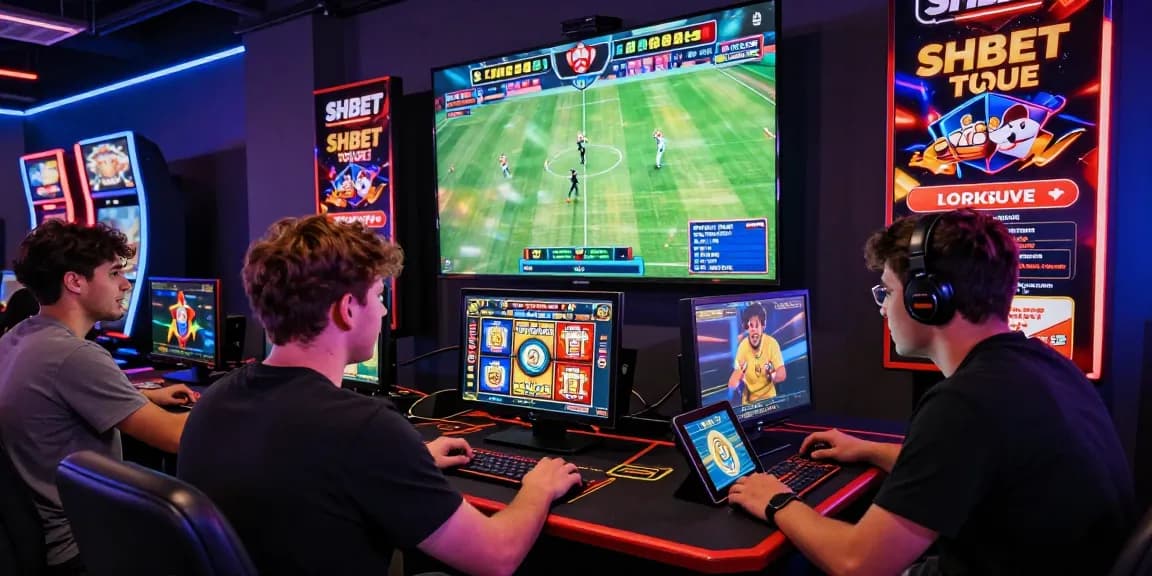 Engaged players enjoying SHBET online gaming with vibrant atmosphere