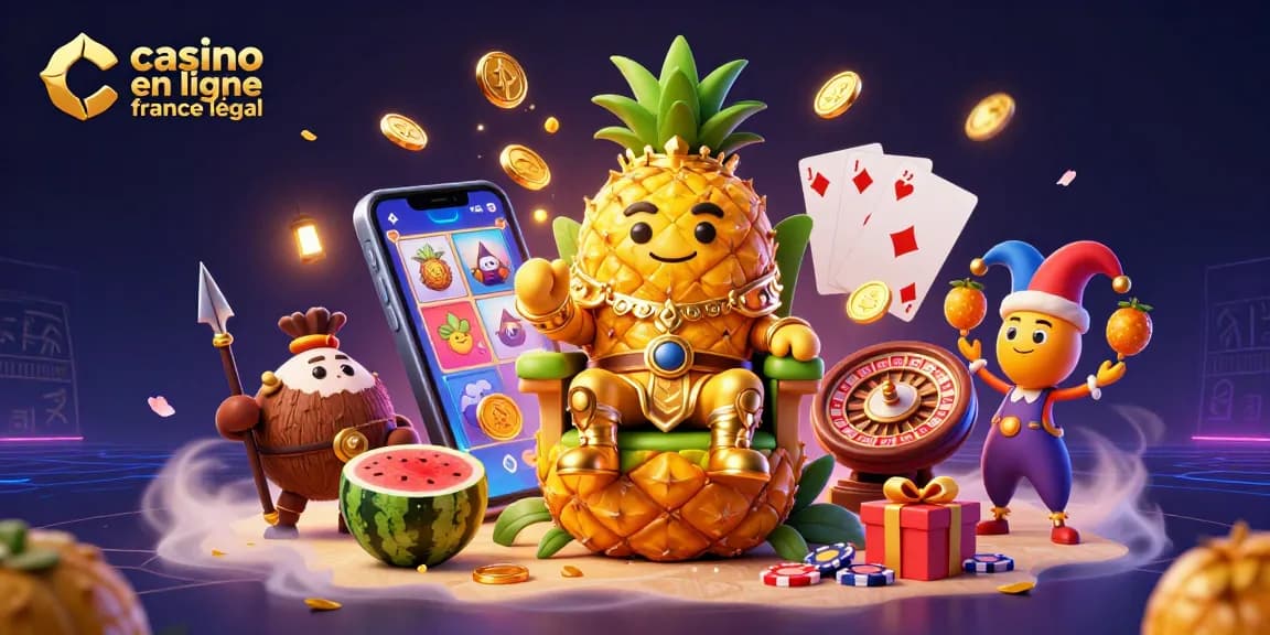 Profitez du casino en ligne France légal avec des personnages animés et des éléments de jeu vibrants.