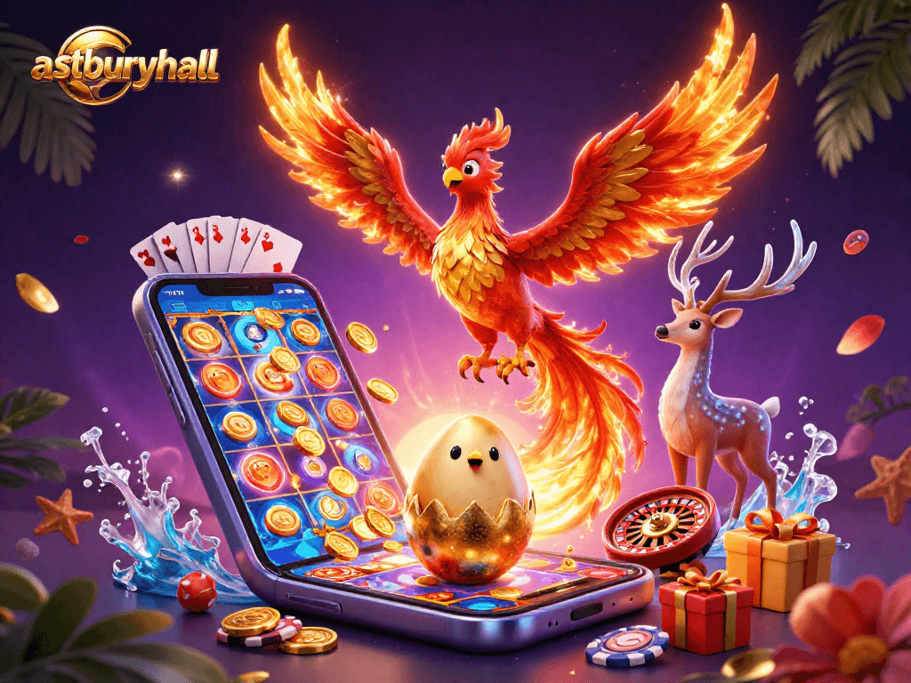 Engage with exciting gameplay at astburyhall featuring dynamic 3D casino elements and vibrant characters.