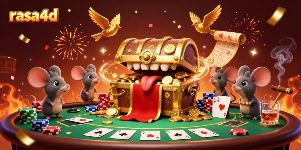 Rasa4d memberikan pengalaman penuh warna di meja poker dengan karakter imajinatif dan elemen kasino menarik.