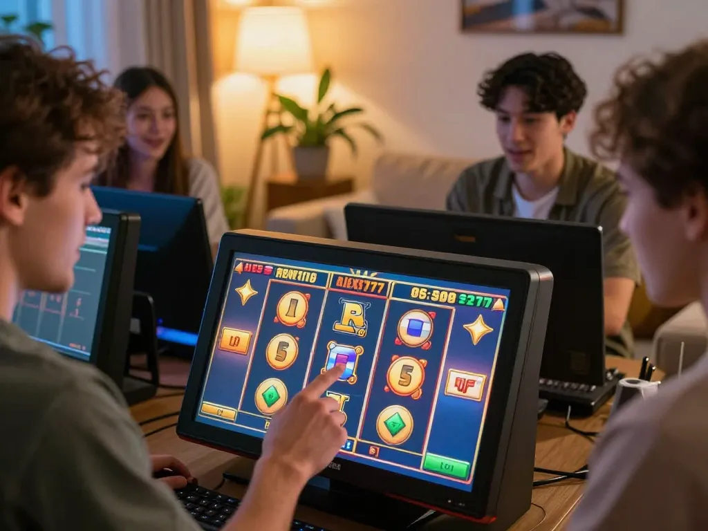 Experience thrilling wins with the alexis77 slot game during an evening of strategic gameplay.