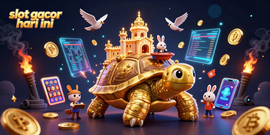 Experience the thrill of slot gacor hari ini with lively characters and a vibrant casino atmosphere.