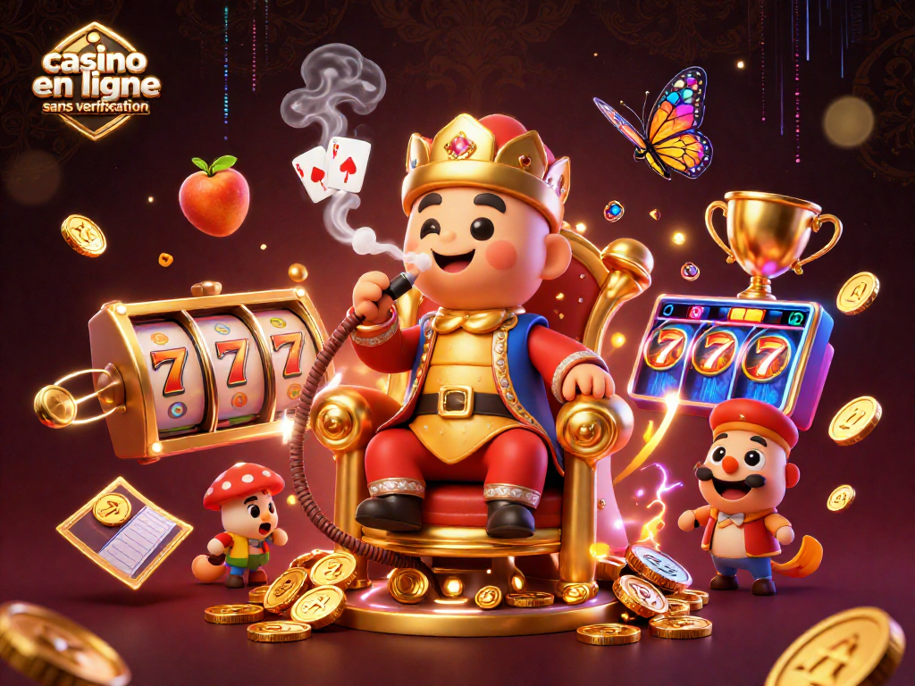 Gagnez des jetons sur le casino en ligne sans vérification avec ce jeu animé et coloré.