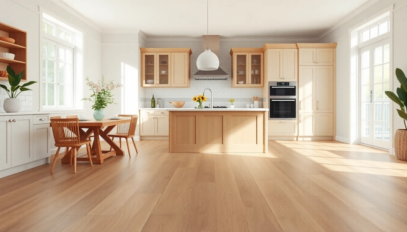 Transform your space with stunning vinyl plank flooring that enhances any room's appeal.