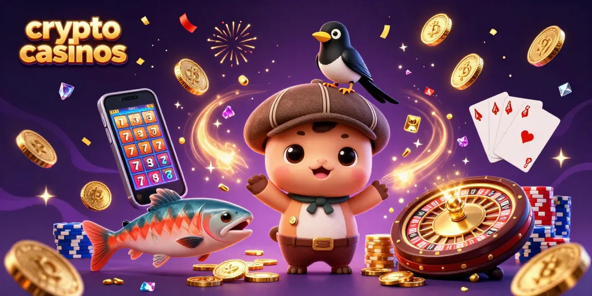 Découvrez le monde des crypto casinos avec ce dessin animé vibrant de Nessie et ses amis.