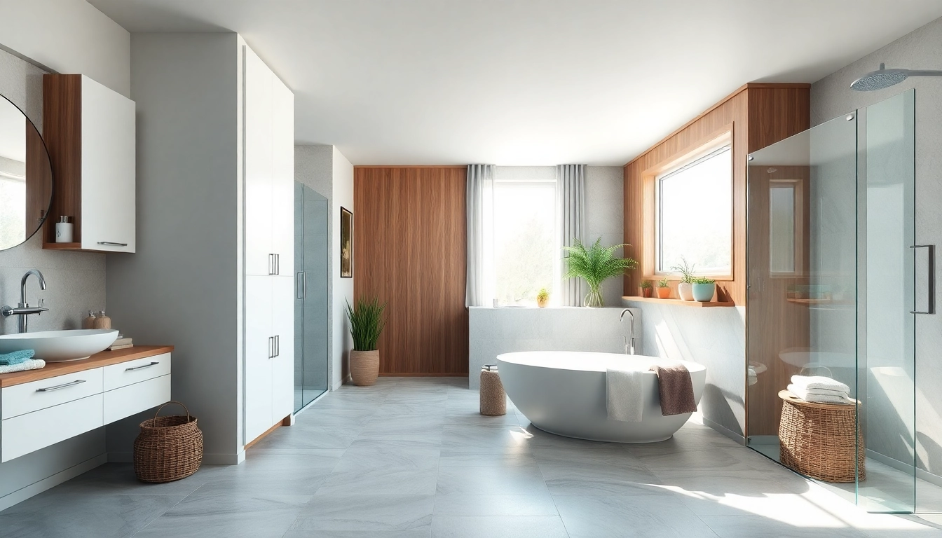 Before and after impact of bathroom renovation cost showcasing modern design elements.