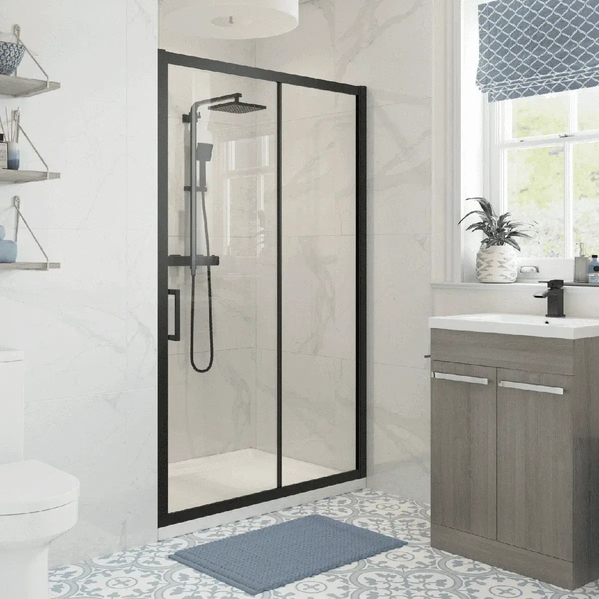 Easy-to-Clean Semi-frameless Shower Screens for Busy Homes