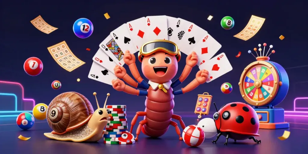 Engage in thrilling สล็อตเว็บตรง excitement with cartoon characters and dynamic gaming elements.