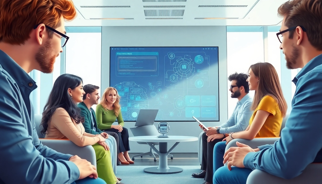 Candidates participating in AI Interviews demonstrating a collaborative hiring process.