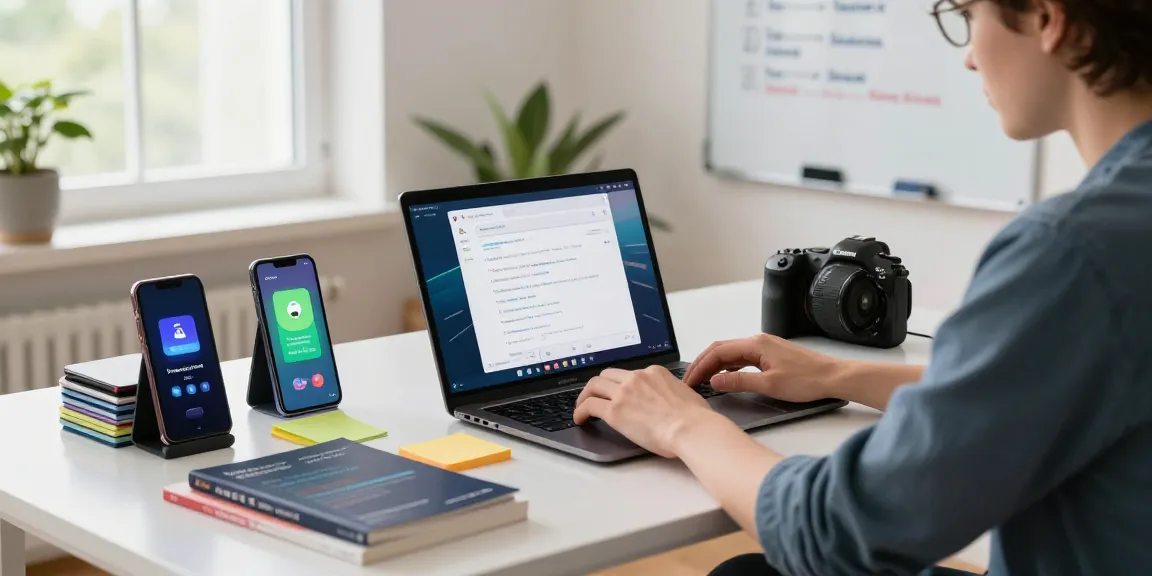 Managing telegram chinese install apk in a modern home office with Android devices and installation notes.
