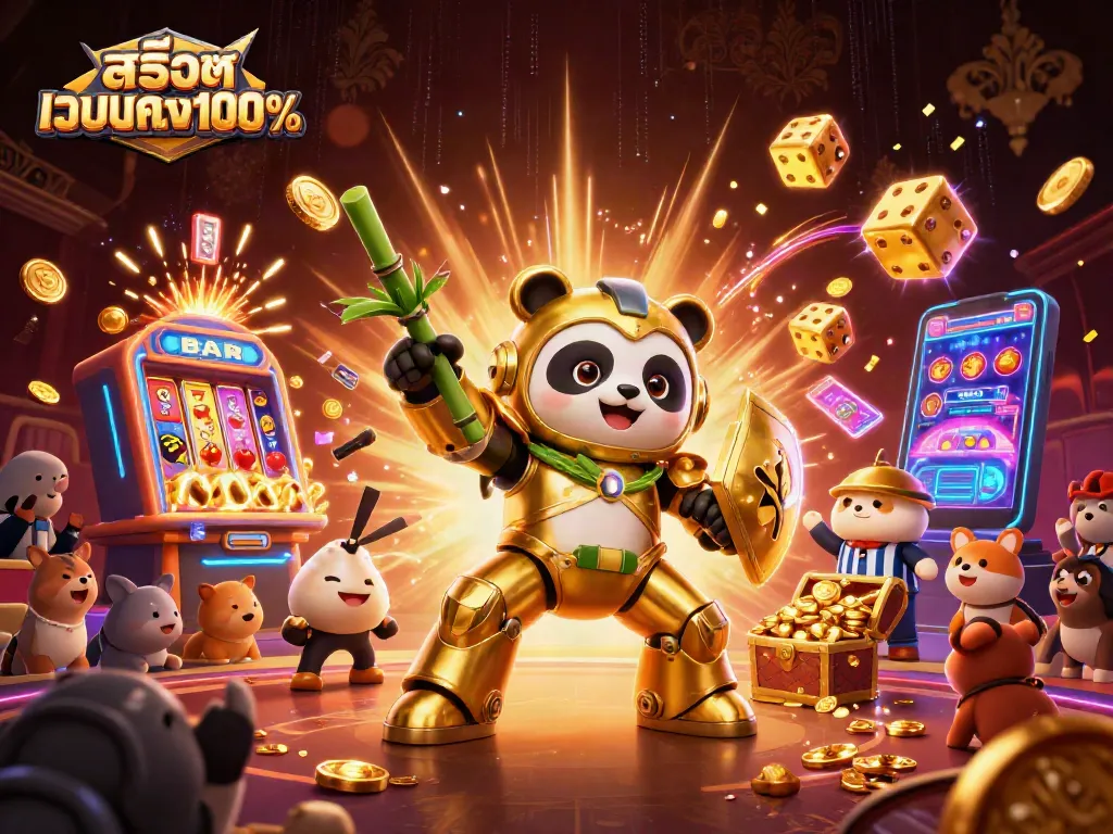 สนุกกับความตื่นเต้นในการเล่นสล็อตเว็บตรง100% ที่เต็มไปด้วยการระเบิดของเหรียญและรางวัล