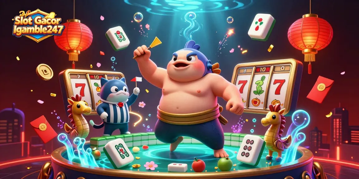 Play exciting games with Link Slot Gacor Igamble247 amidst captivating underwater casino scenes.