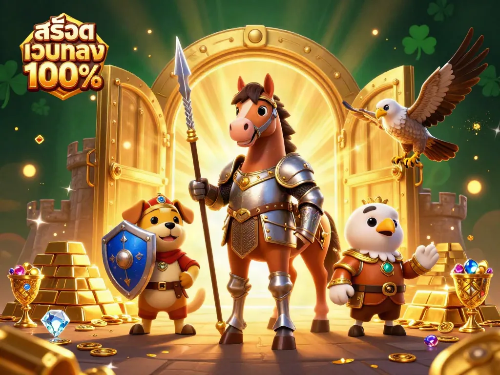 สนุกไปกับสล็อตเว็บตรง100% ท่ามกลางอัญมณีและทองคำในคาสิโน