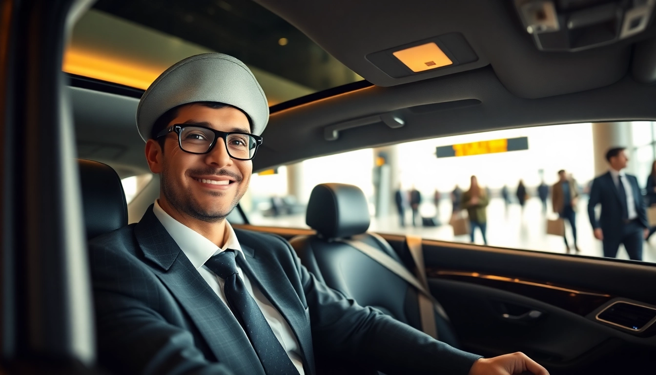 Providing Private Airport Transfers with a luxury vehicle and professional chauffeur at the airport.
