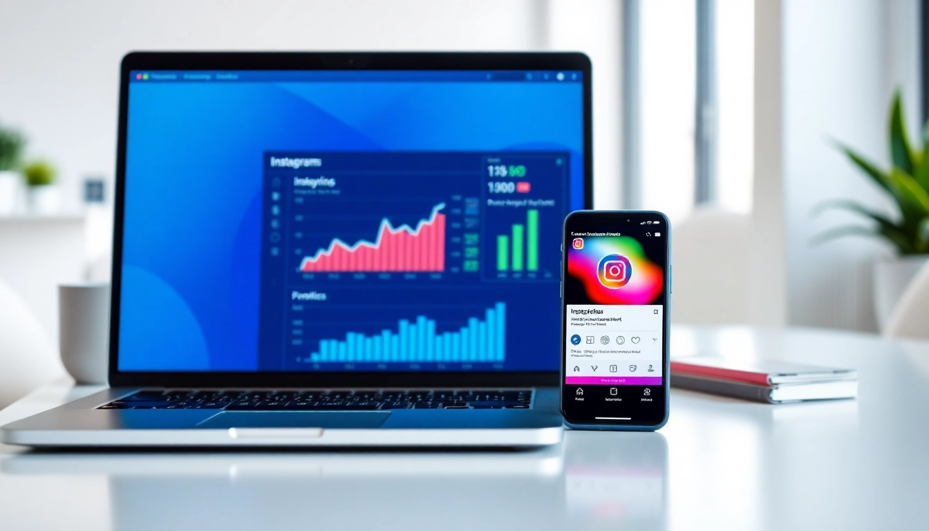 instagram 日本人フォロワー 購入を促進するためのプロフェッショナルなソーシャルメディアマーケティングの風景。