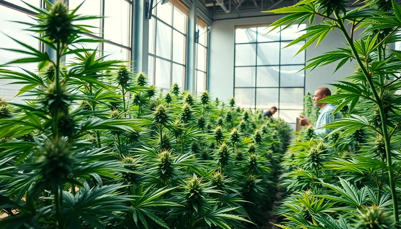 Entdecken Sie die bluetenbande, eine blühende Cannabisanlage in Hamburg.