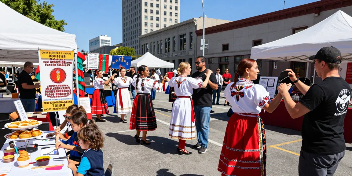 Polish community celebration at https://www.sfpol.com/ in San Francisco with folk music, traditional dances, and family activities.