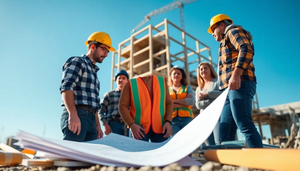 Team of skilled professionals showcasing teamwork for a New Jersey General Contractor project.