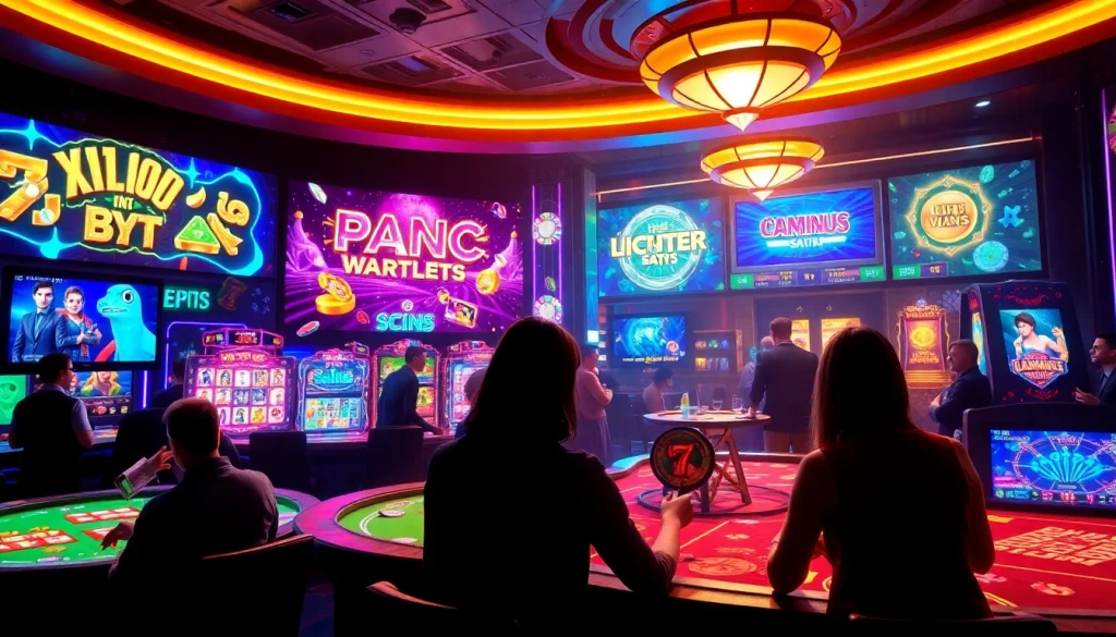 Exciting online casino atmosphere at https://xx88.pizza/ showcasing vibrant games and players.