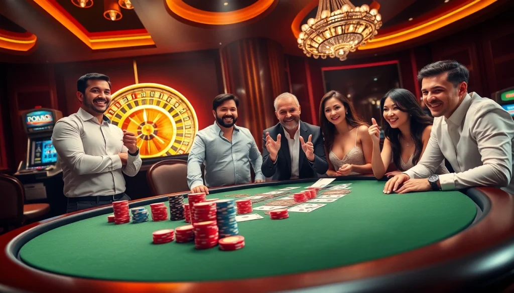 Experience the thrill of online gambling at https://xx88.vin/ with high-stakes poker games and vibrant casino visuals.