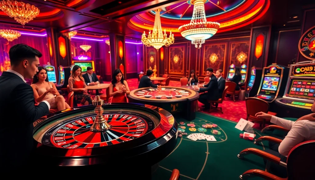 Experience the exciting casino atmosphere as players strategize around the tables, embracing opportunities with Nếu như vậy bám vào đây in mind.