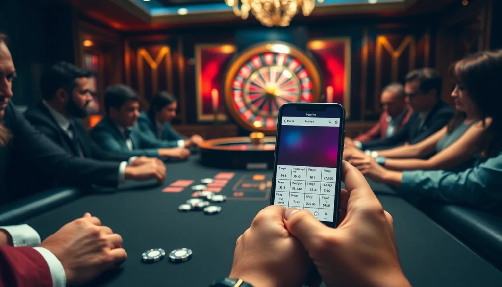 Experience the thrill of casino gaming with https://11win.best/ as players strategize at a luxurious poker table.