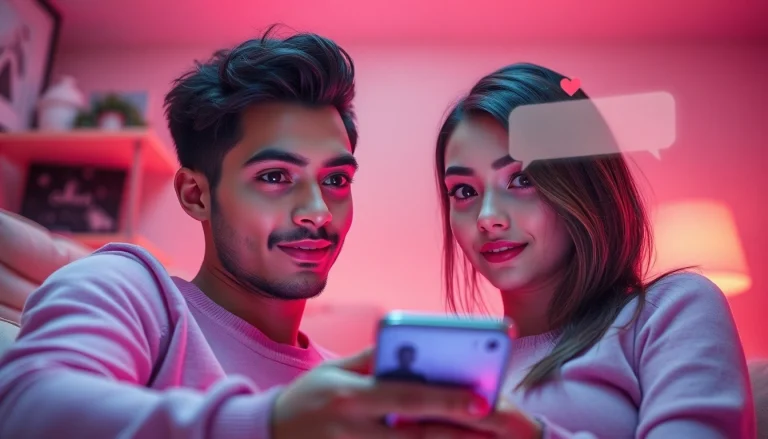 AI sexting chat interface showing an engaging digital character and playful conversation.