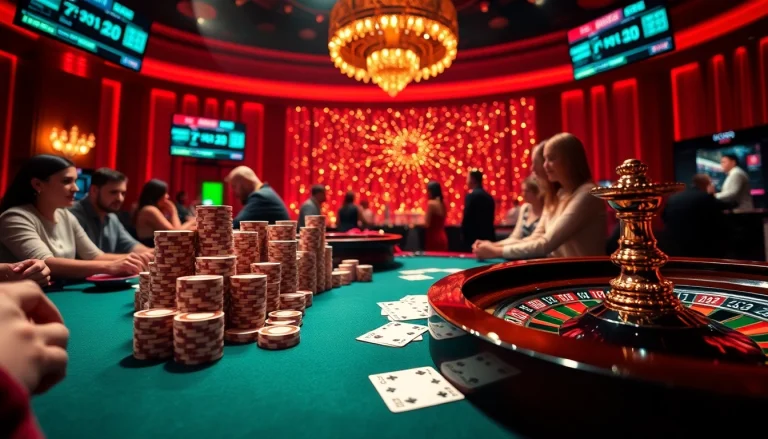 Experience the thrill of 7m gambling with an exciting poker game and captivating casino ambiance.